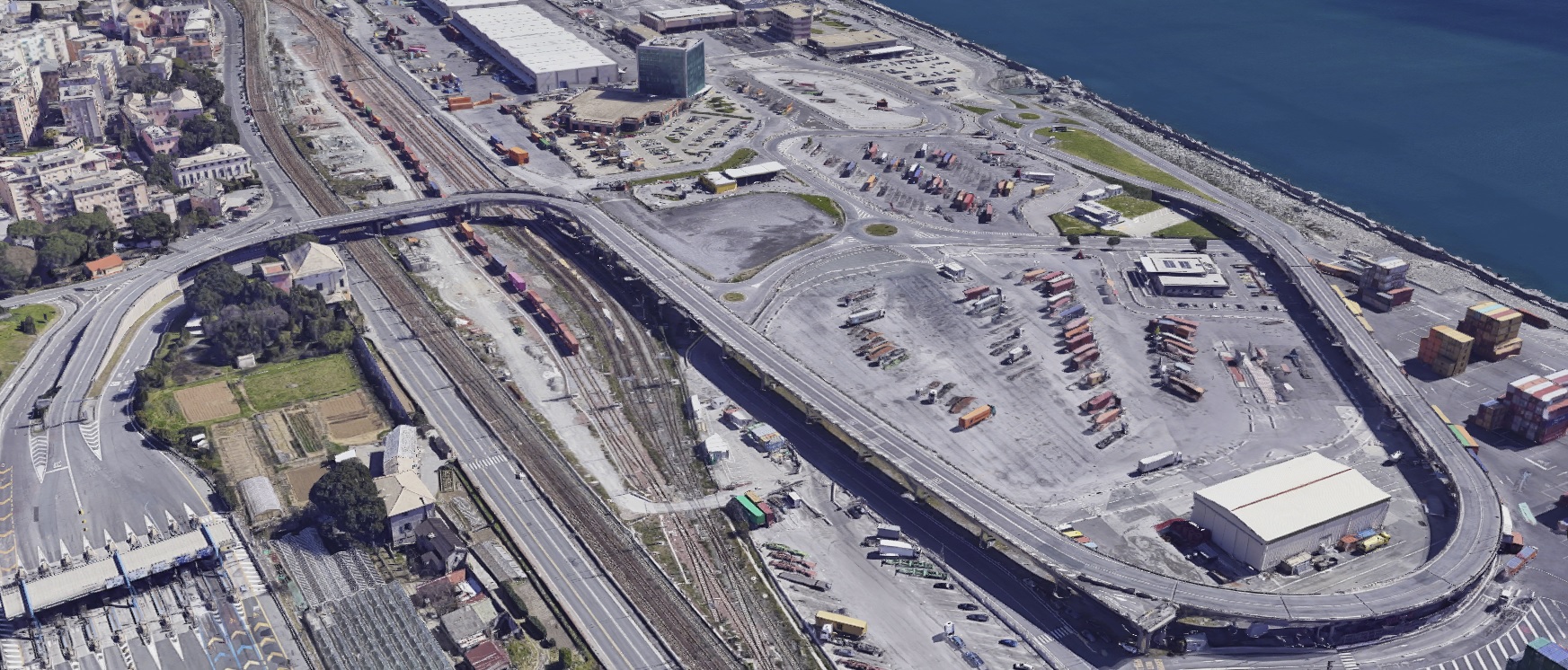 Verifica di sicurezza di un viadotto strategico per il Porto di Genova Voltri - Prà